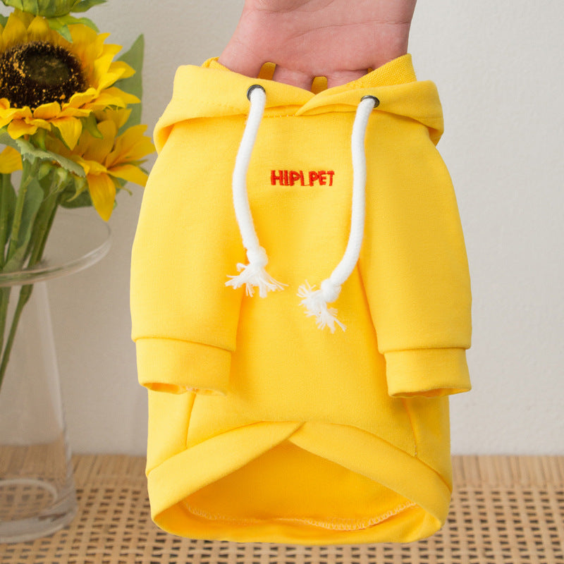KFX-8198077 Cozy Polyester Dog Clothes for Small Puppies in Vibrant Colors