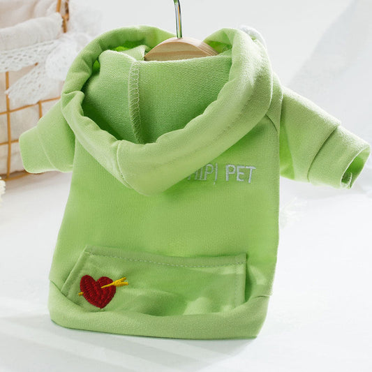 KFX-8198077 Cozy Polyester Dog Clothes for Small Puppies in Vibrant Colors