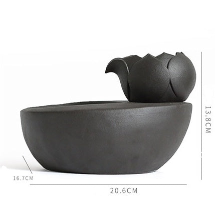 KFX-8198845 Exquisite Flowing Water Fountain for Cats - Natural Drinking Water Artifact