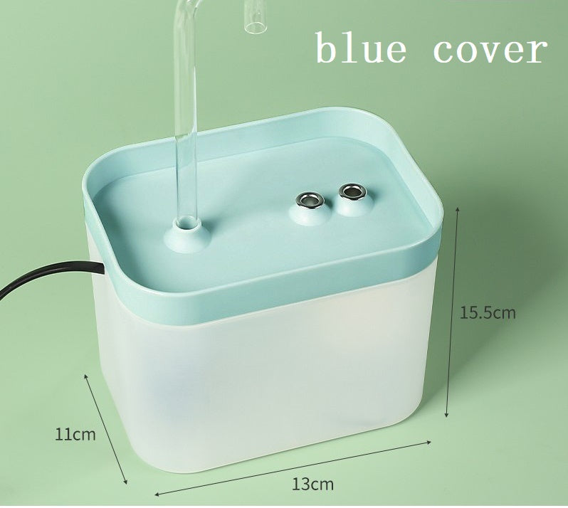 KFX-8200253 Automatic Cat Water Fountain with 1.5L Capacity and Adjustable Flow Modes for Healthy Hydration