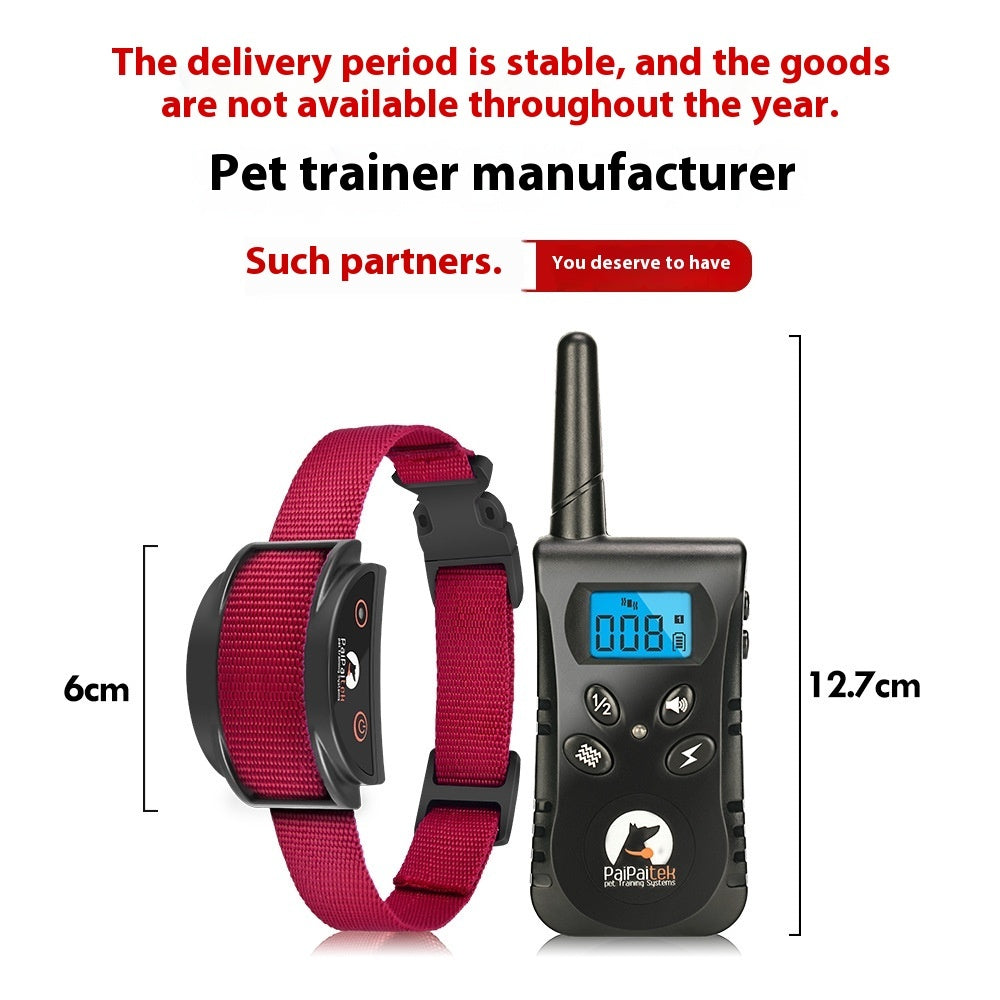 KFX-8200765 Remote Control Dog Trainer with USB Charging and 500M Range