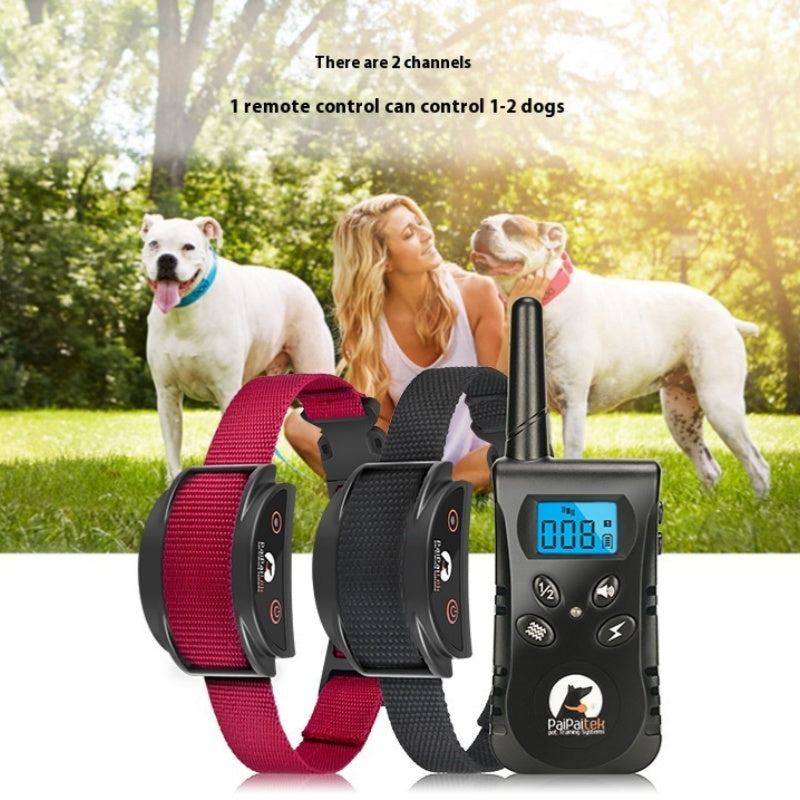 KFX-8200765 Remote Control Dog Trainer with USB Charging and 500M Range