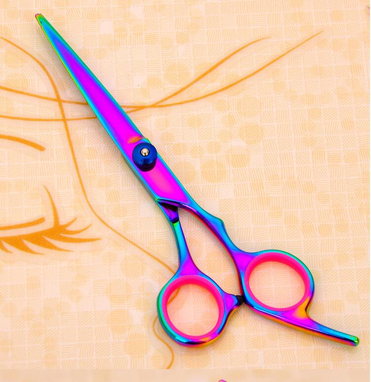 KFX-8204349 Professional Pet Grooming Scissors Set - 17.5 cm 4CR Material with Thinning Rate 20%-30% & Accessories