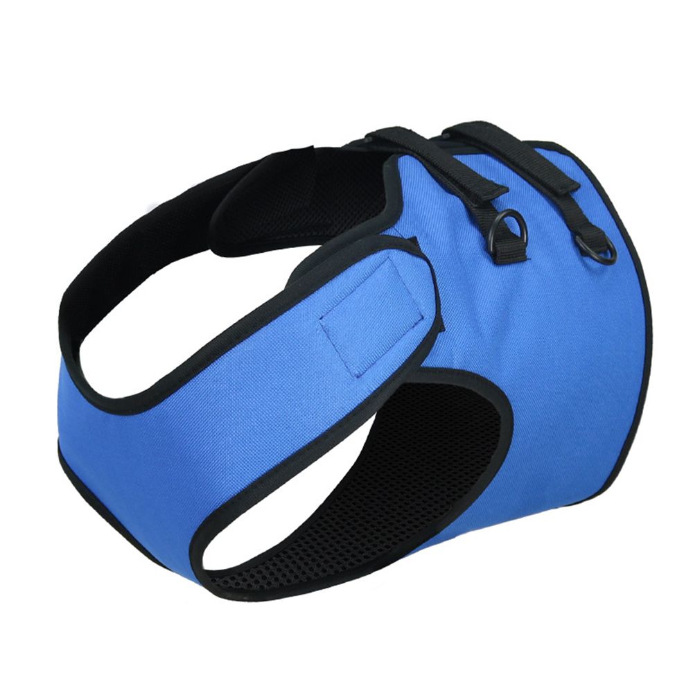 KFX-8213565 Rehabilitation Training Belt for Senior Dogs, Adjustable Oxford Fabric, Blue, Sizes S-L