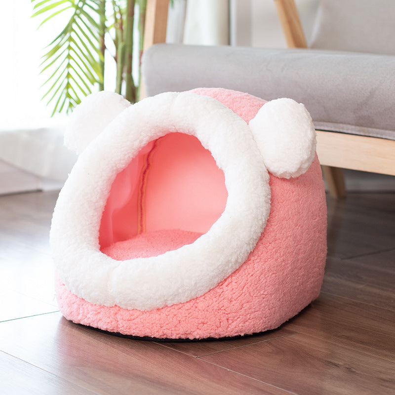 KFX-8214333 Cozy Cloth Cat and Dog Litter Nest for Autumn and Winter