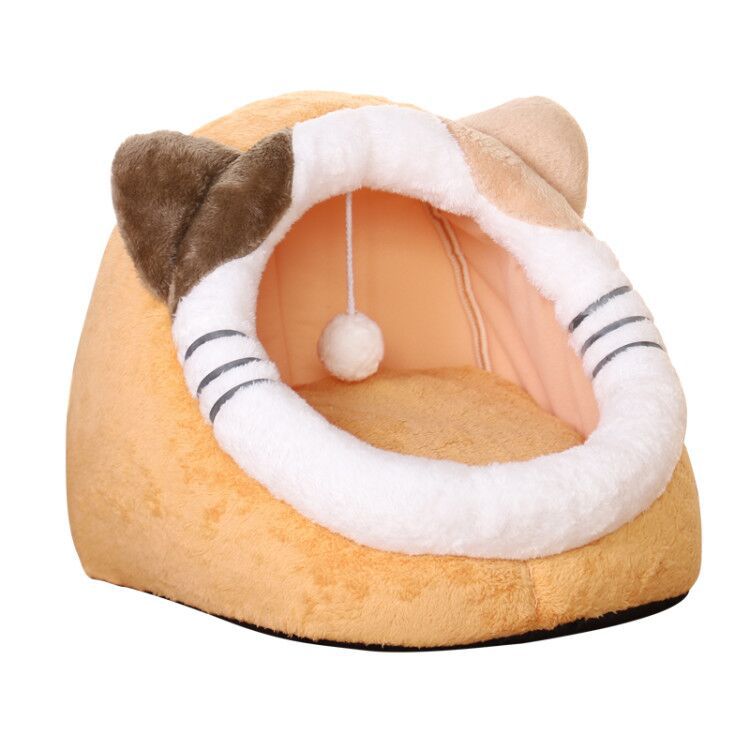 KFX-8214333 Cozy Cloth Cat and Dog Litter Nest for Autumn and Winter