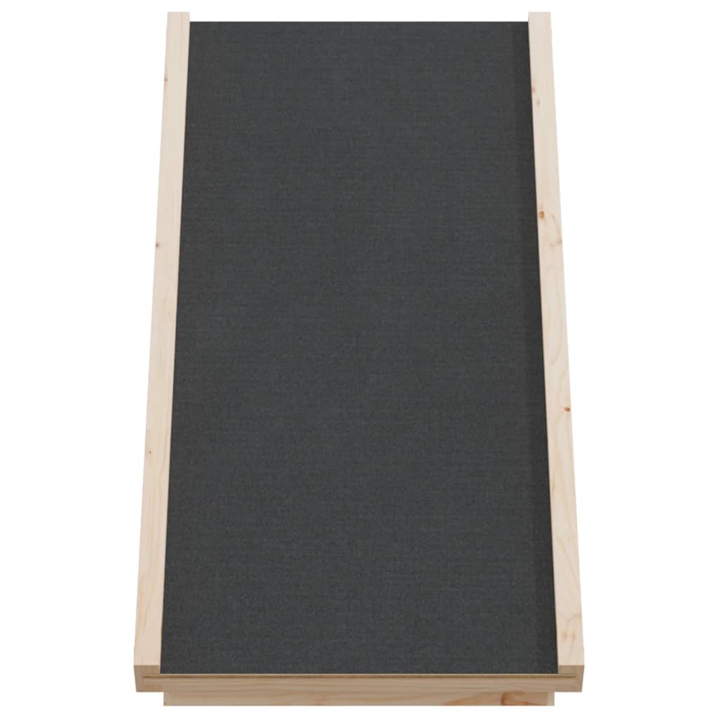 KFX-8219325 Adjustable Solid Wood Dog Ramp for Easy Access to Beds and Sofas