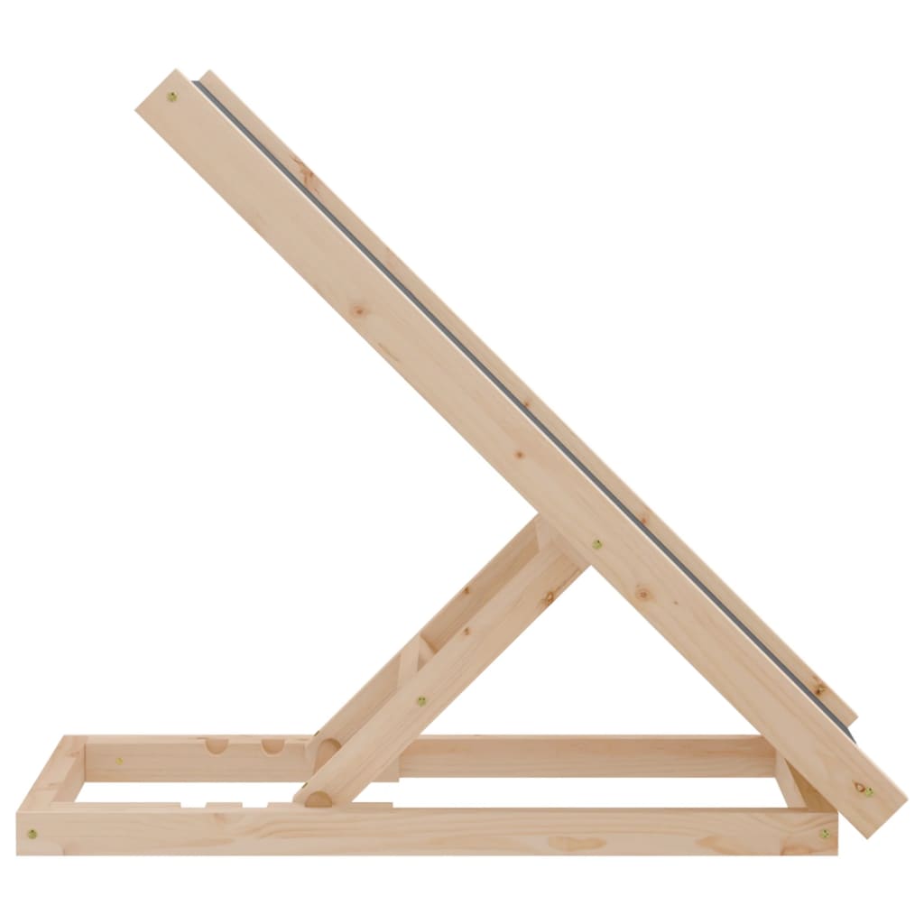 KFX-8219325 Adjustable Solid Wood Dog Ramp for Easy Access to Beds and Sofas