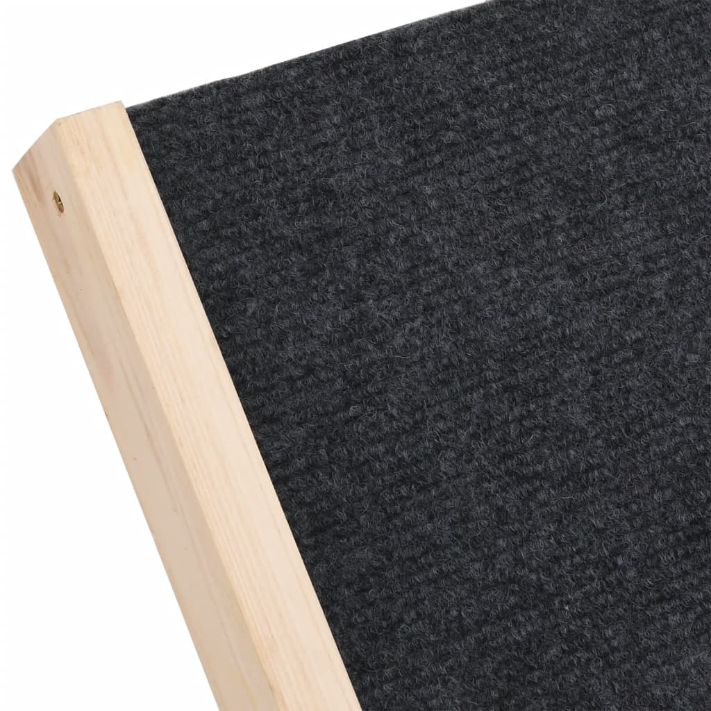 KFX-8219325 Adjustable Solid Wood Dog Ramp for Easy Access to Beds and Sofas