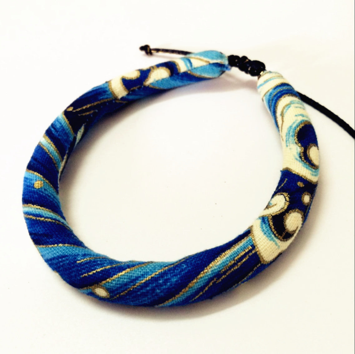 KFX-8222013 Handmade Japanese Style Cotton Pet Collar for Cats and Dogs - Multiple Sizes Available