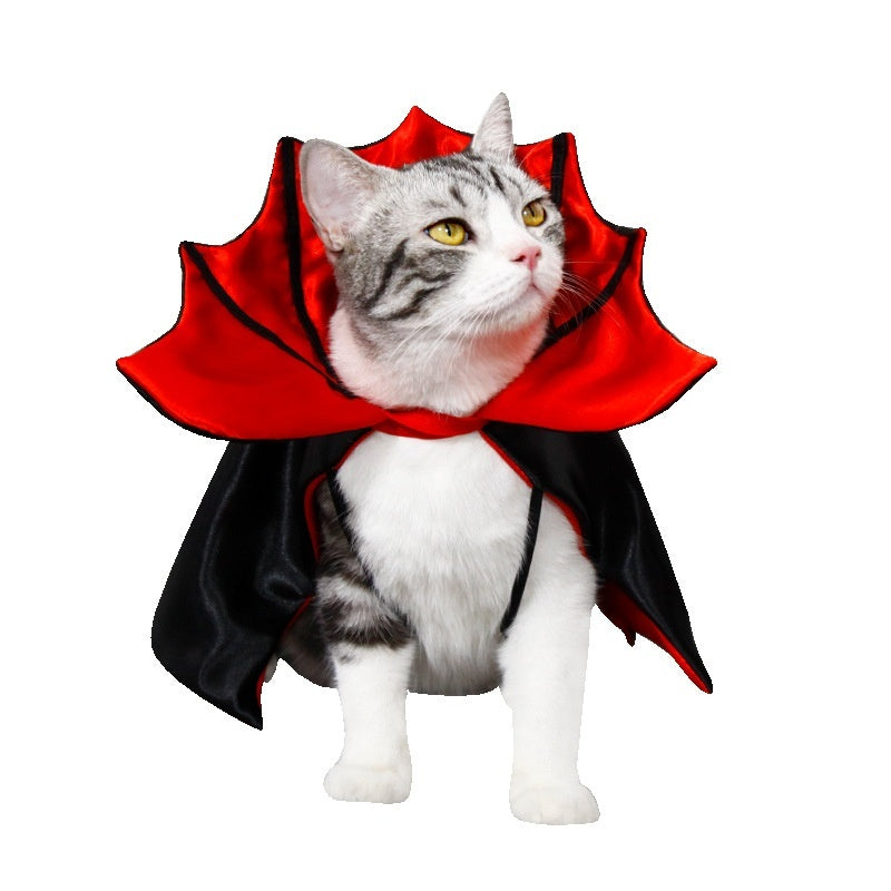 KFX-8225597 Halloween Cat and Dog Cloak Costume - Batwing and Common Styles in Various Colors