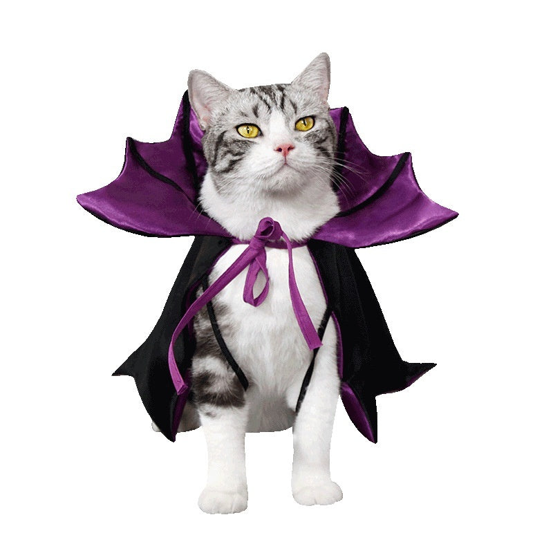 KFX-8225597 Halloween Cat and Dog Cloak Costume - Batwing and Common Styles in Various Colors