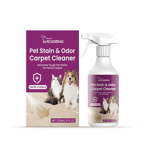 KFX-8227645 Pet Stain Carpet Cleaner - 120ML of Efficient Formula for Tough Stains