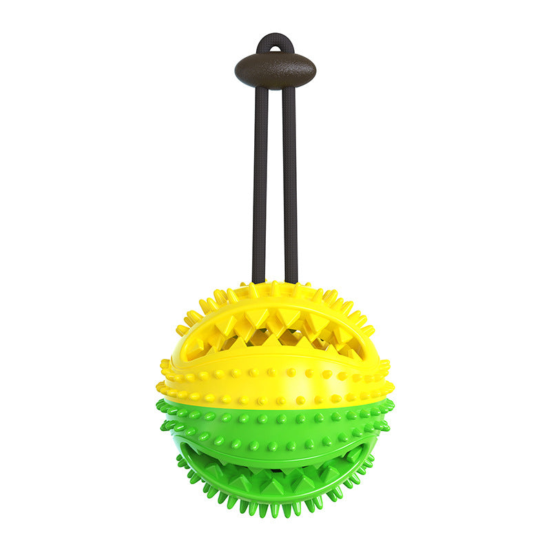 KFX-8228413 Corn Simulation Dog Molar Chew Toy with Suction Cup and Sound Feature