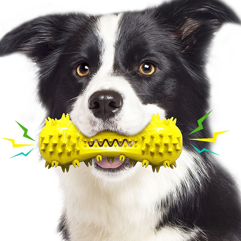 KFX-8228413 Corn Simulation Dog Molar Chew Toy with Suction Cup and Sound Feature