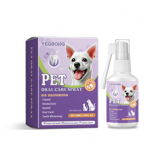 KFX-8233405 Pet Oral Care Spray - 50ml for Effective Dental Hygiene