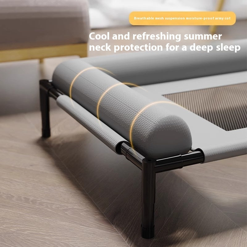 KFX-8245693 Removable and Washable Moisture-Proof Dog Camp Bed in Various Colors and Sizes