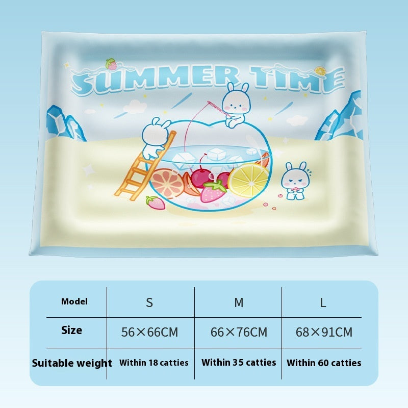 KFX-8247101 Cooling Pet Ice Mat in Various Sizes and Designs for Dogs and Cats