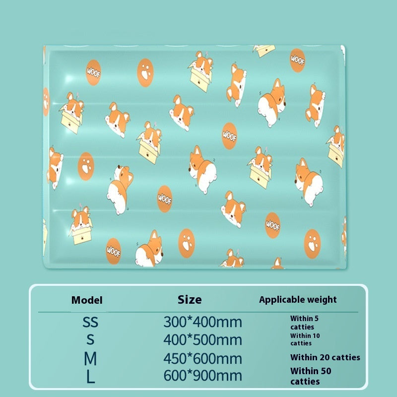 KFX-8247101 Cooling Pet Ice Mat in Various Sizes and Designs for Dogs and Cats
