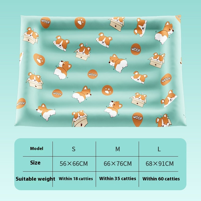 KFX-8247101 Cooling Pet Ice Mat in Various Sizes and Designs for Dogs and Cats