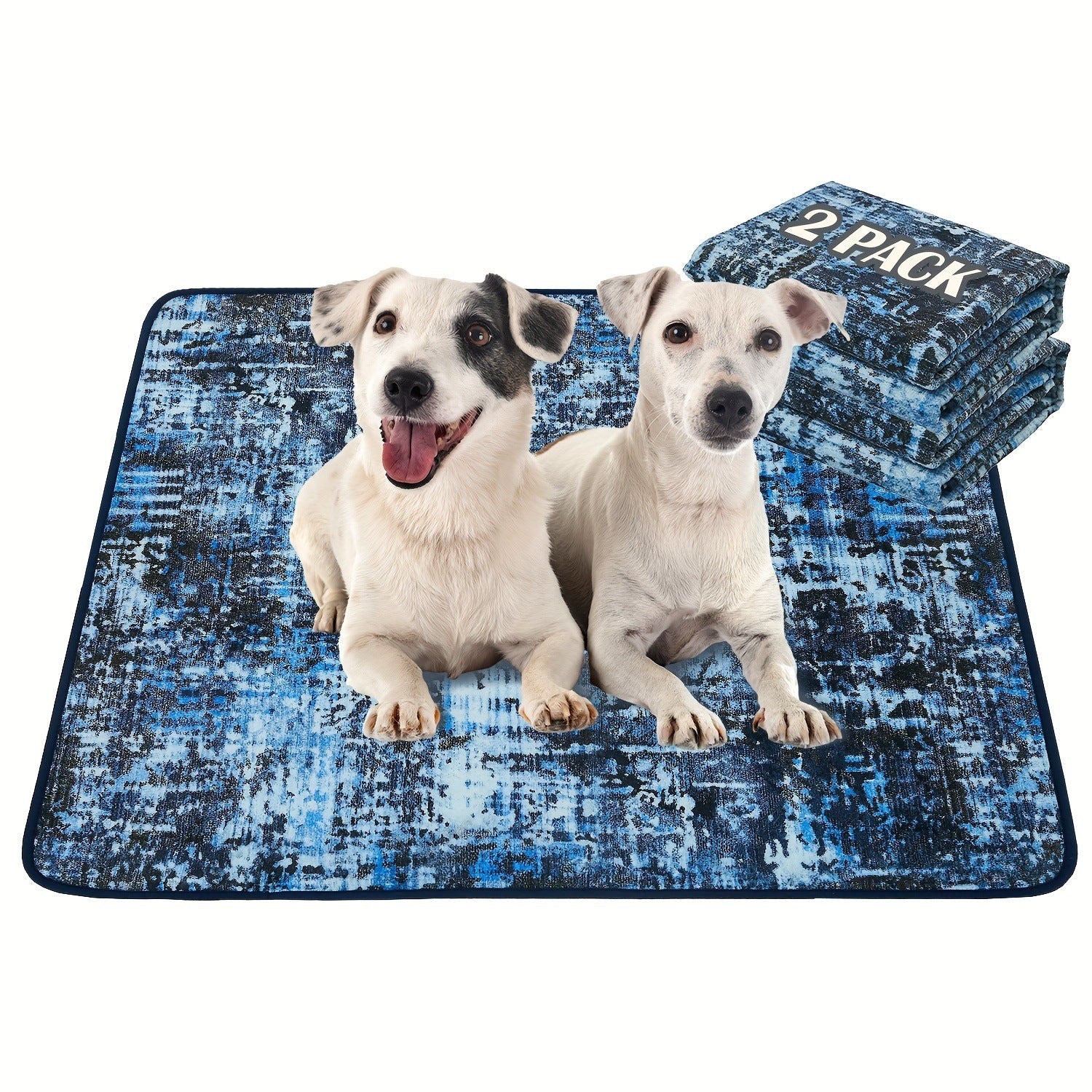 KFX-8248893 Bohemian Style Stain Resistant Pet Mat for Easy Urine Care - 40*60cm Crystal Velvet