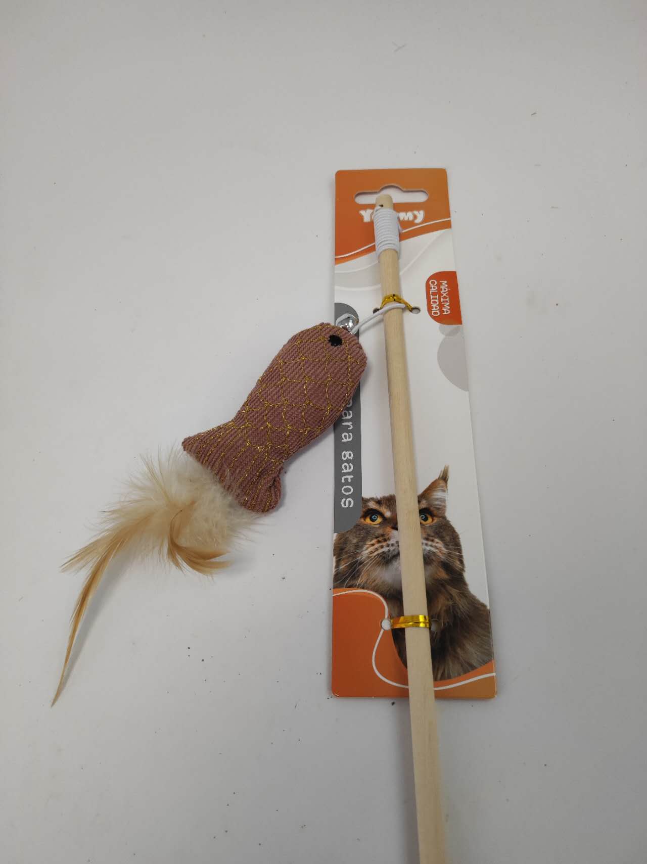 KFX-8253629 Interactive Cat Teasing Stick Toy for Engaging Play Sessions