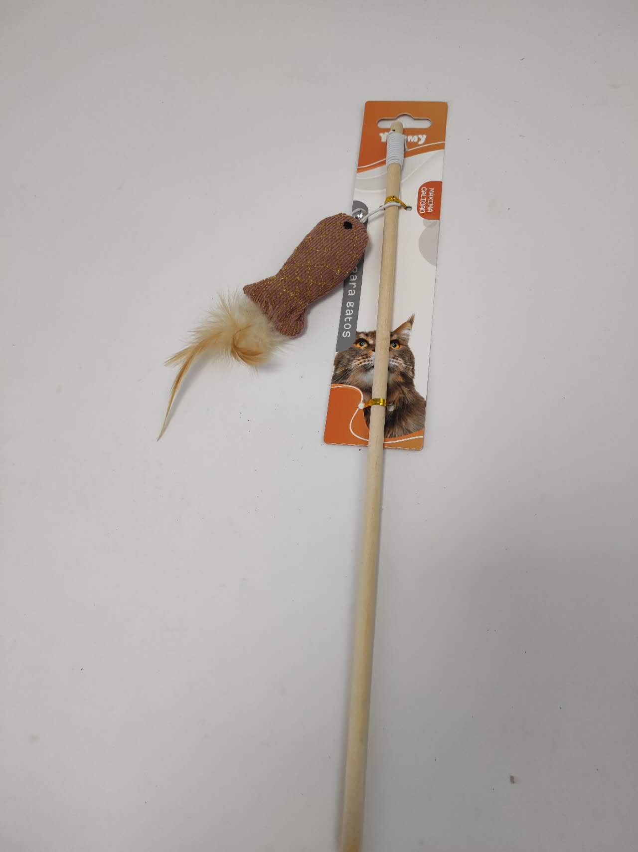 KFX-8253629 Interactive Cat Teasing Stick Toy for Engaging Play Sessions