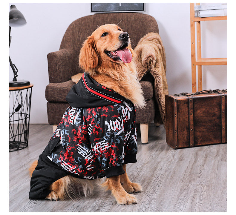 KFX-8256957 Comfortable Cotton Clothing for Large Dogs - Available in Multiple Sizes