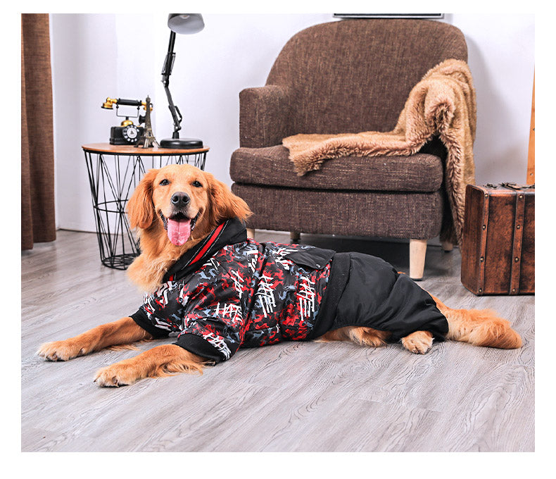 KFX-8256957 Comfortable Cotton Clothing for Large Dogs - Available in Multiple Sizes