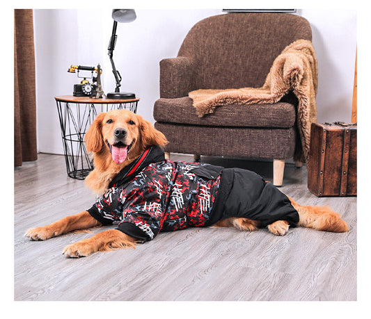 KFX-8256957 Comfortable Cotton Clothing for Large Dogs - Available in Multiple Sizes