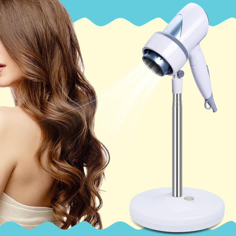 KFX-8260413 Stainless Steel Hair Dryer Fixing Bracket - Nordic Style, Free Punching Design