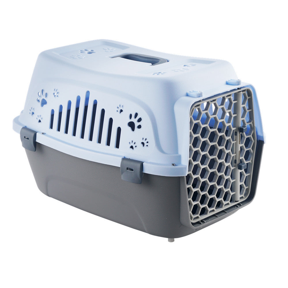 KFX-8262205 Large Pet Flight Case for Small Pets - Versatile Carrying Bag in Pink, Blue, Beige, and Gray