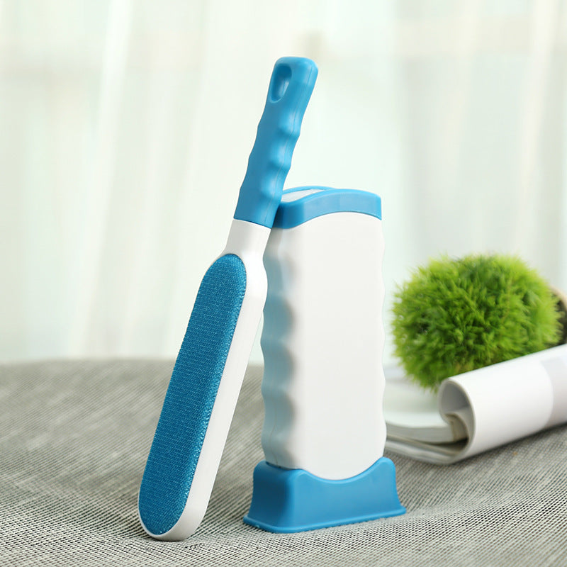 KFX-8264125 Dual-Sided Household Pet Hair Removal Brush with Electrostatic Bristles