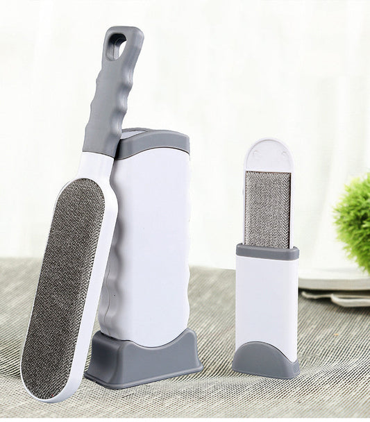 KFX-8264125 Dual-Sided Household Pet Hair Removal Brush with Electrostatic Bristles