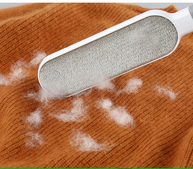 KFX-8264125 Dual-Sided Household Pet Hair Removal Brush with Electrostatic Bristles