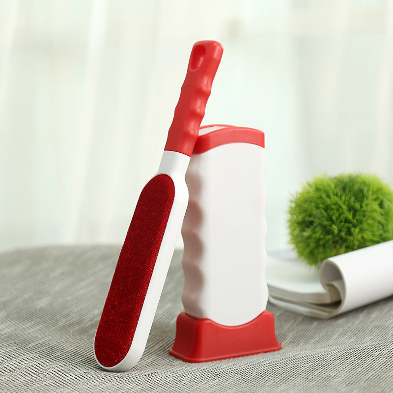 KFX-8264125 Dual-Sided Household Pet Hair Removal Brush with Electrostatic Bristles