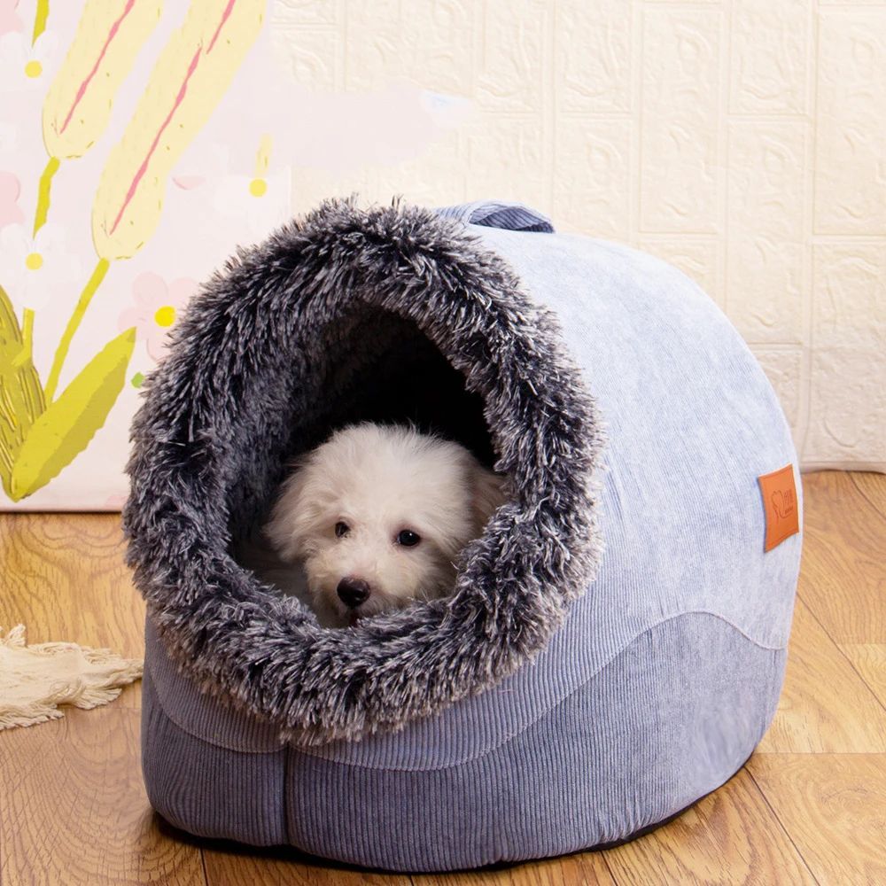 KFX-8268349 Cozy Washable Dog Bed Mat for Small to Large Pets - Soft Winter Cushion for Sleeping