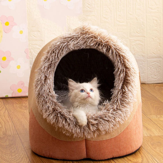 KFX-8268349 Cozy Washable Dog Bed Mat for Small to Large Pets - Soft Winter Cushion for Sleeping