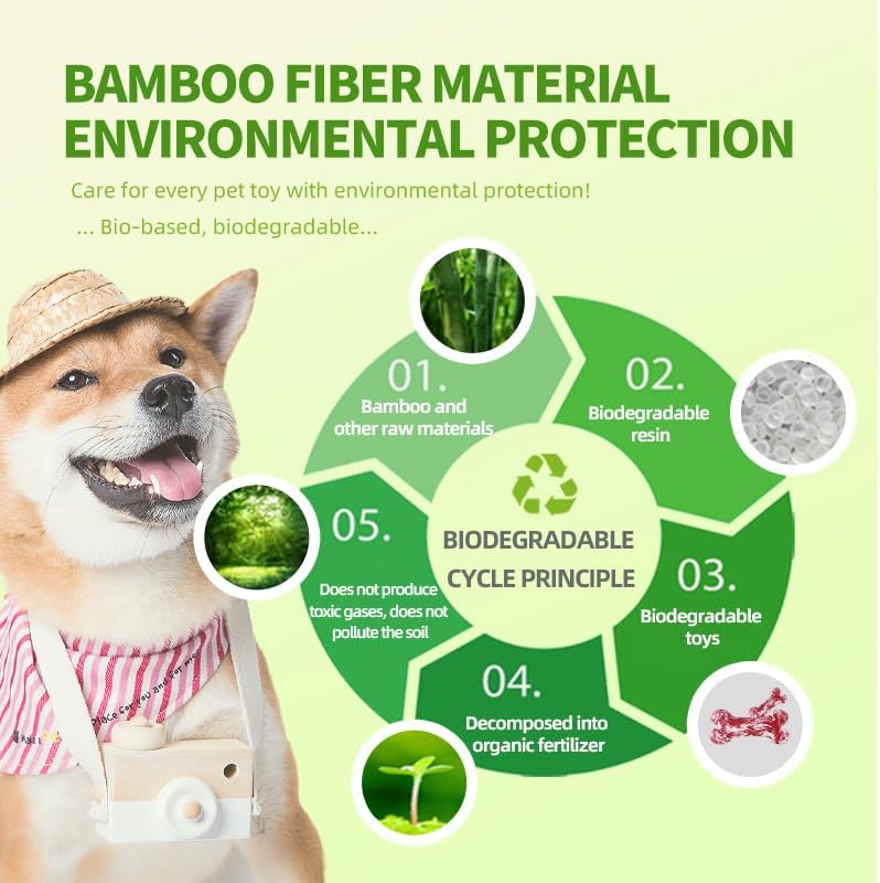 KFX-8271549 Durable Natural Rubber Dog Chew Toy for Medium to Large Aggressive Chewers
