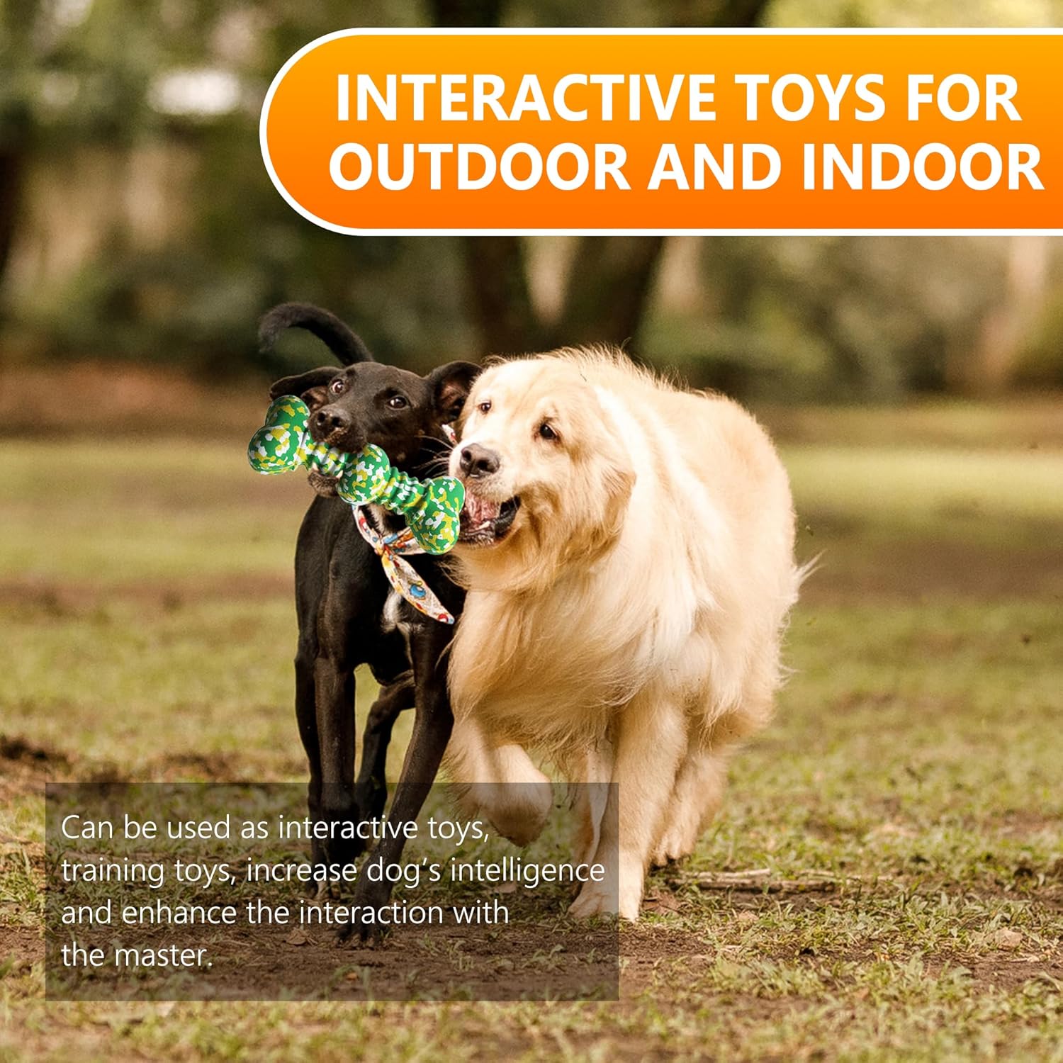 KFX-8271549 Durable Natural Rubber Dog Chew Toy for Medium to Large Aggressive Chewers