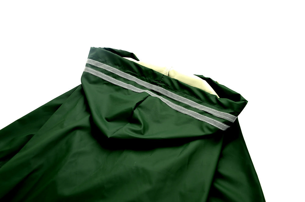 KFX-8272445 Water-Resistant Raincoat for Large and Medium Dogs - Acrylic Material