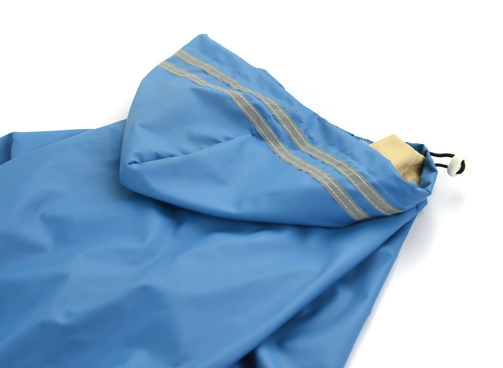 KFX-8272445 Water-Resistant Raincoat for Large and Medium Dogs - Acrylic Material