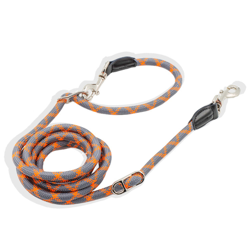 KFX-8273853 Multifunctional Adjustable Dog Traction Rope with Nylon Weave and High-Density Polyester