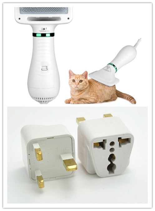 KFX-8275645 All-in-One Pet Hair Dryer and Comb for Dogs and Cats, Adjustable Air Settings, Gentle and Strong Warm Air