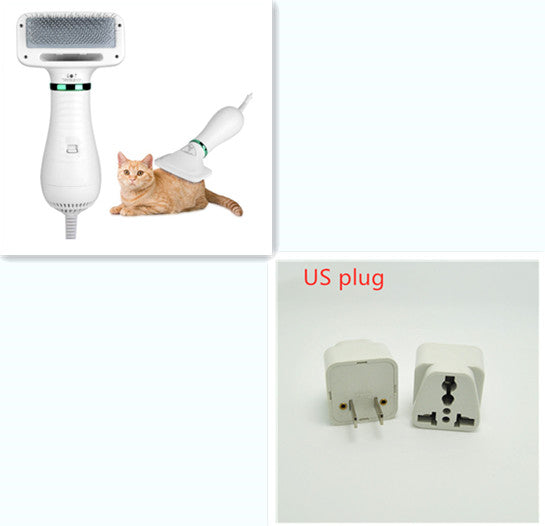 KFX-8275645 All-in-One Pet Hair Dryer and Comb for Dogs and Cats, Adjustable Air Settings, Gentle and Strong Warm Air