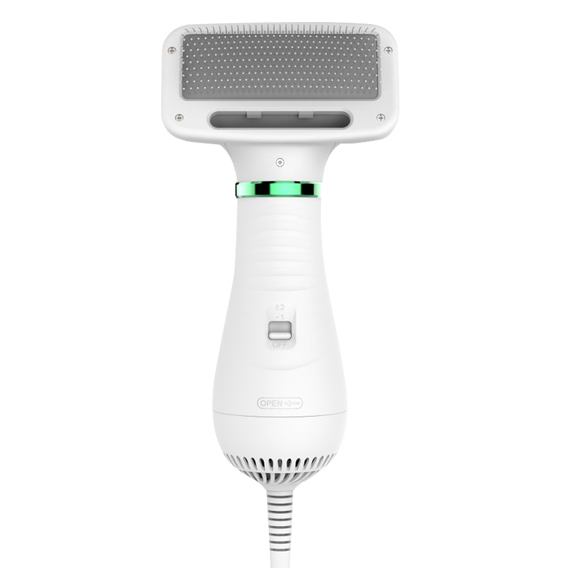 KFX-8275645 All-in-One Pet Hair Dryer and Comb for Dogs and Cats, Adjustable Air Settings, Gentle and Strong Warm Air