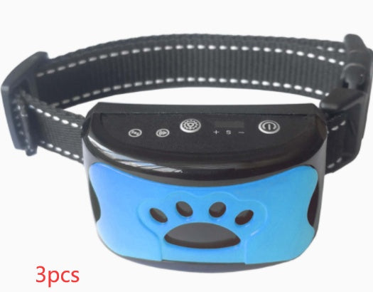 KFX-8276029 Rechargeable Waterproof Dog Training Collar with Remote Control, Shock, Vibration & Sound Functions