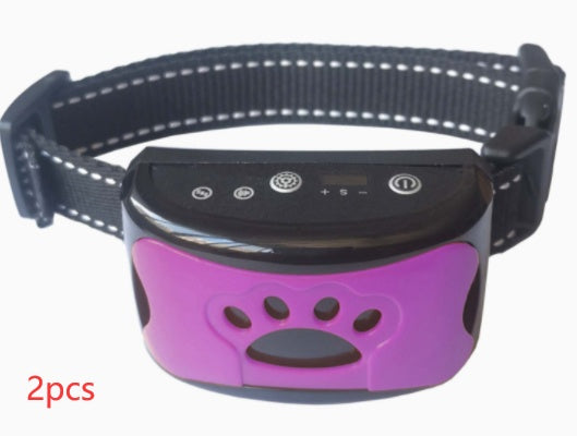 KFX-8276029 Rechargeable Waterproof Dog Training Collar with Remote Control, Shock, Vibration & Sound Functions