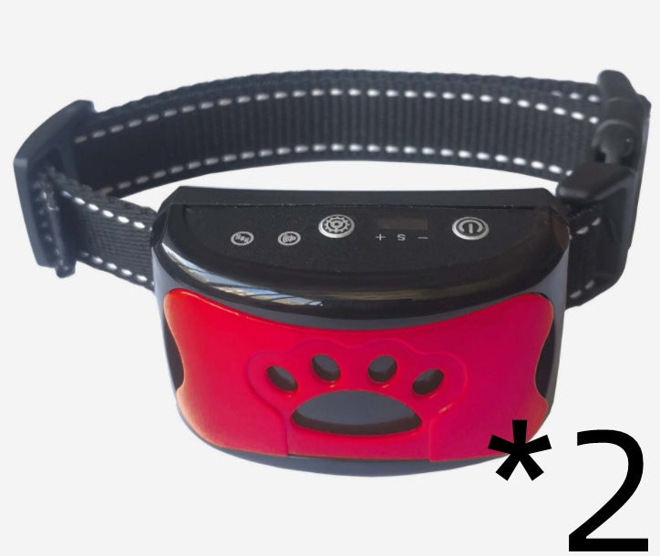 KFX-8276029 Rechargeable Waterproof Dog Training Collar with Remote Control, Shock, Vibration & Sound Functions