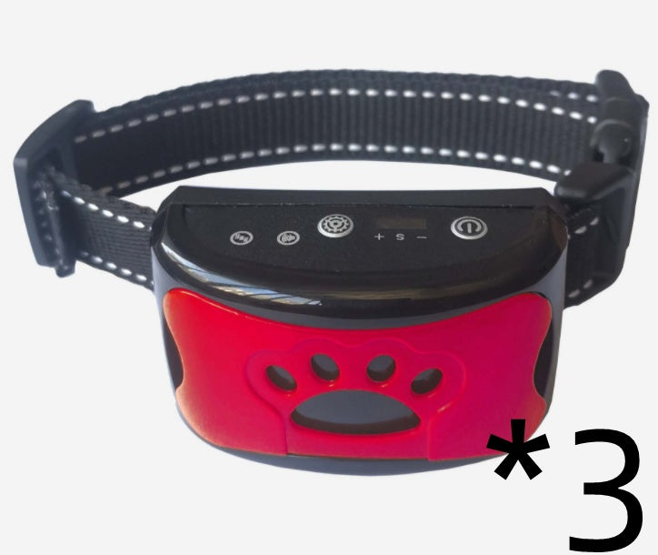 KFX-8276029 Rechargeable Waterproof Dog Training Collar with Remote Control, Shock, Vibration & Sound Functions